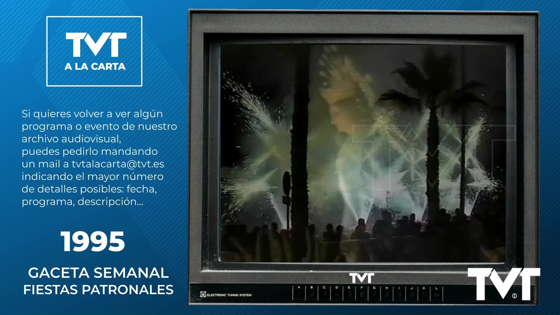 37 - Fiestas Patronales 1995 y 2002